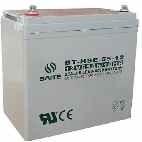 BÌNH ẮC QUY SAITE 12V-55AH