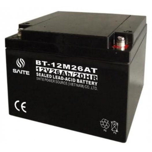 BÌNH ẮC QUY SAITE 12V-26AH