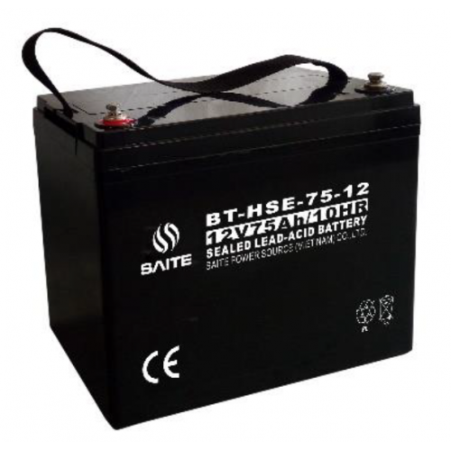 BÌNH ẮC QUY SAITE 12V-75AH