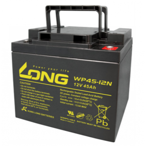 ẮC QUY KÍN KHÍ (VRLA AGM) LONG 12V-45Ah, (WP45-12; WP45-12N)