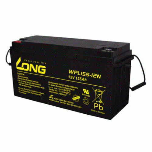 ẮC QUY KÍN KHÍ (VRLA AGM) LONG 12V-155Ah, WPL155-12N